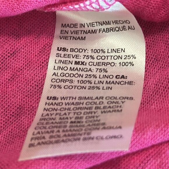 Chicos SZ 4 linen shirt - Picture 8 of 8